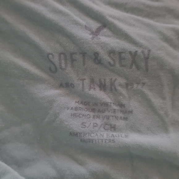 Aeo soft & sexy light blue tank small - Picture 4 of 5